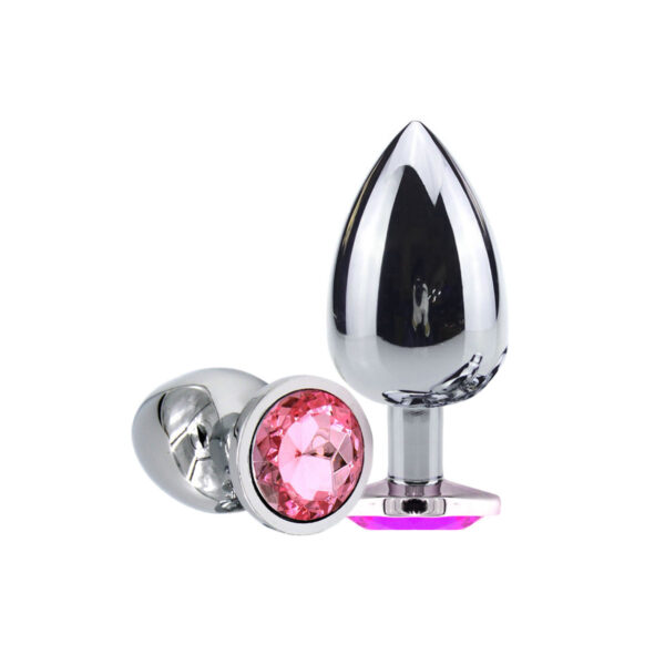 PLUG DE ACERO SMALL CON STRASS - Imagen 2