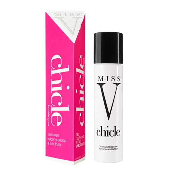 GEL LUBRICANTE MISS V SABOR CHICLE 50 ML