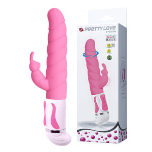 VIBRADOR RABBIT ROTADOR PRETTY LOVE STEVEN   27 x 4,1