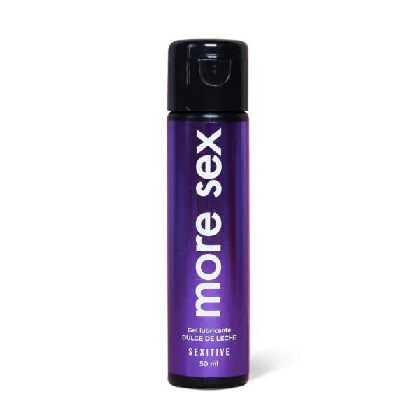 GEL LUBRICANTE INTIMO SABORIZADO MORE SEX DULCE DE LECHE