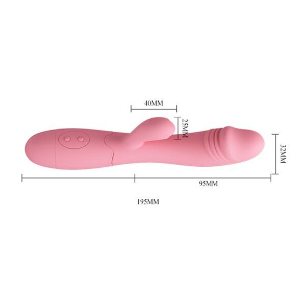 VIBRADOR PRETTY LOVE SNAPPY 19,5 x 3,2 - Imagen 4