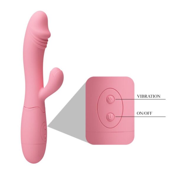 VIBRADOR PRETTY LOVE SNAPPY 19,5 x 3,2 - Imagen 3