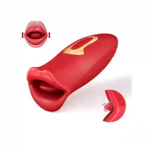 ESTIMULADOR ORAL BOCA VIBRADOR ESTIMULADOR DE CLITORIS USB