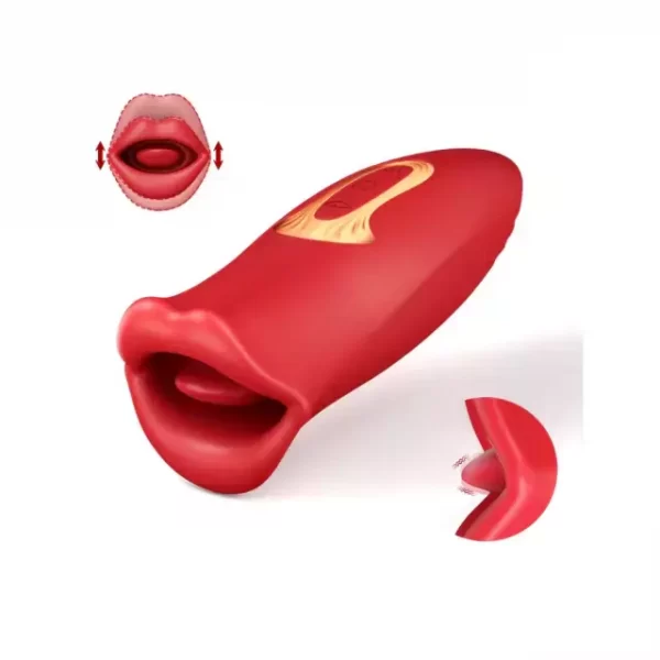 ESTIMULADOR ORAL BOCA VIBRADOR ESTIMULADOR DE CLITORIS USB