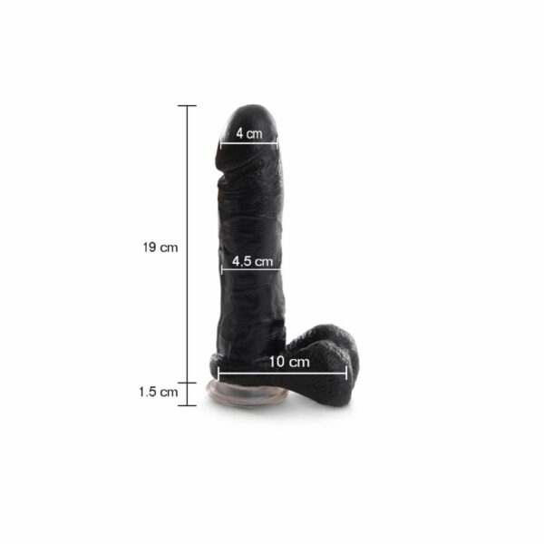 CONSOLADOR EYACULADOR REALISTICO COCK 19 X4.5 - Imagen 3
