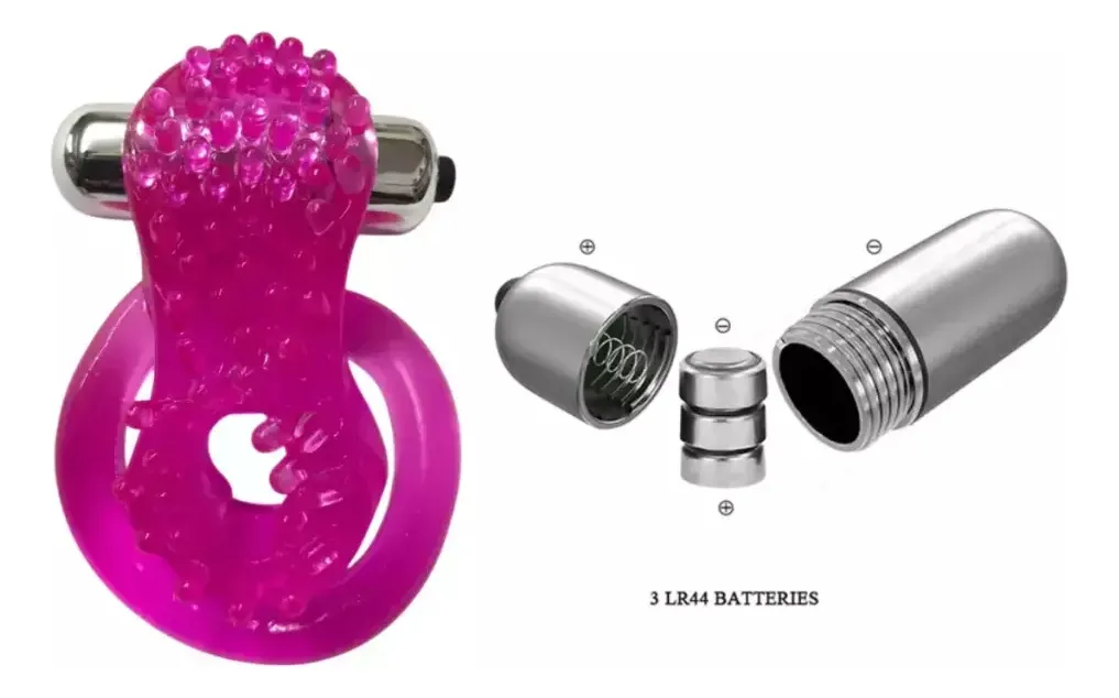 ANILLO DOBLE PENENANO VIBRADOR - Imagen 2