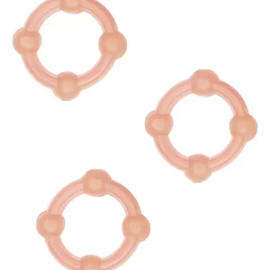 SET 3 ANILLOS PENE RETARDA EYACULACION