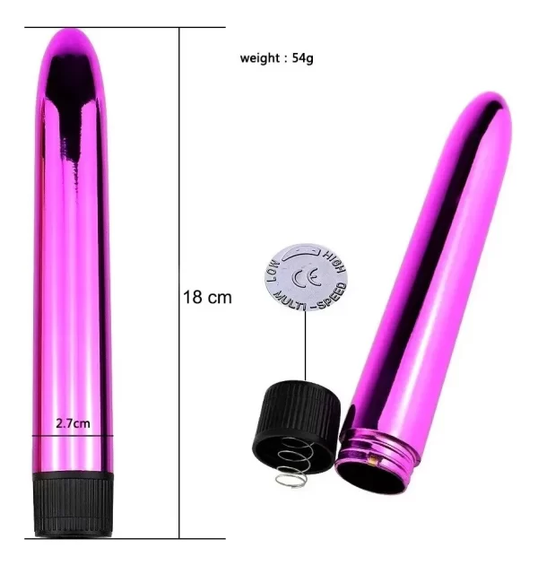 VIBRADOR BALA 18 CM - Imagen 2