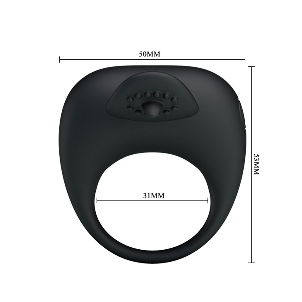 ANILLO VIBRADOR PRETTY LOVE STIMULATING TONGUO - Imagen 3